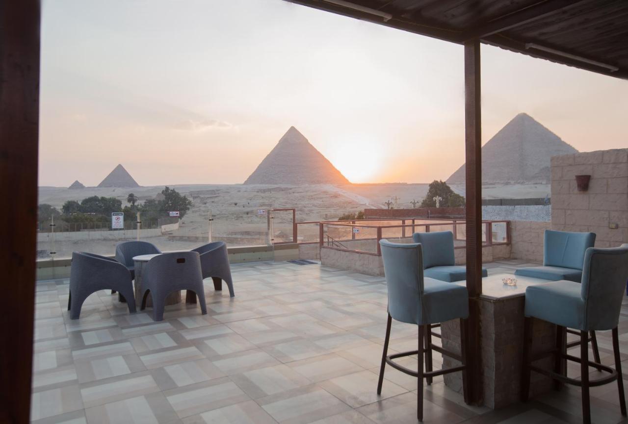 Cairo Pyramids View Inn Kafret el-Gabal Exterior foto